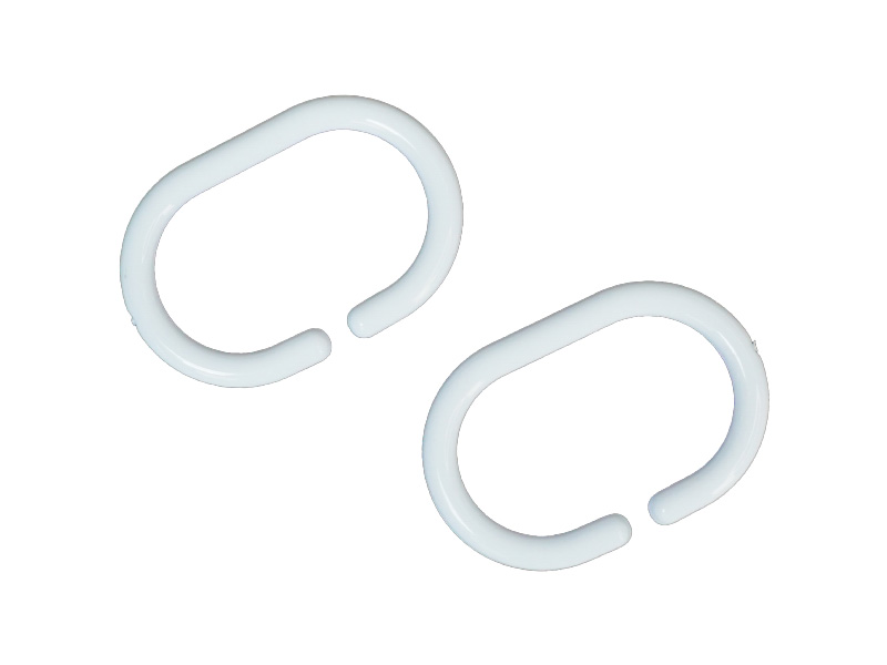 Shower curtain hook